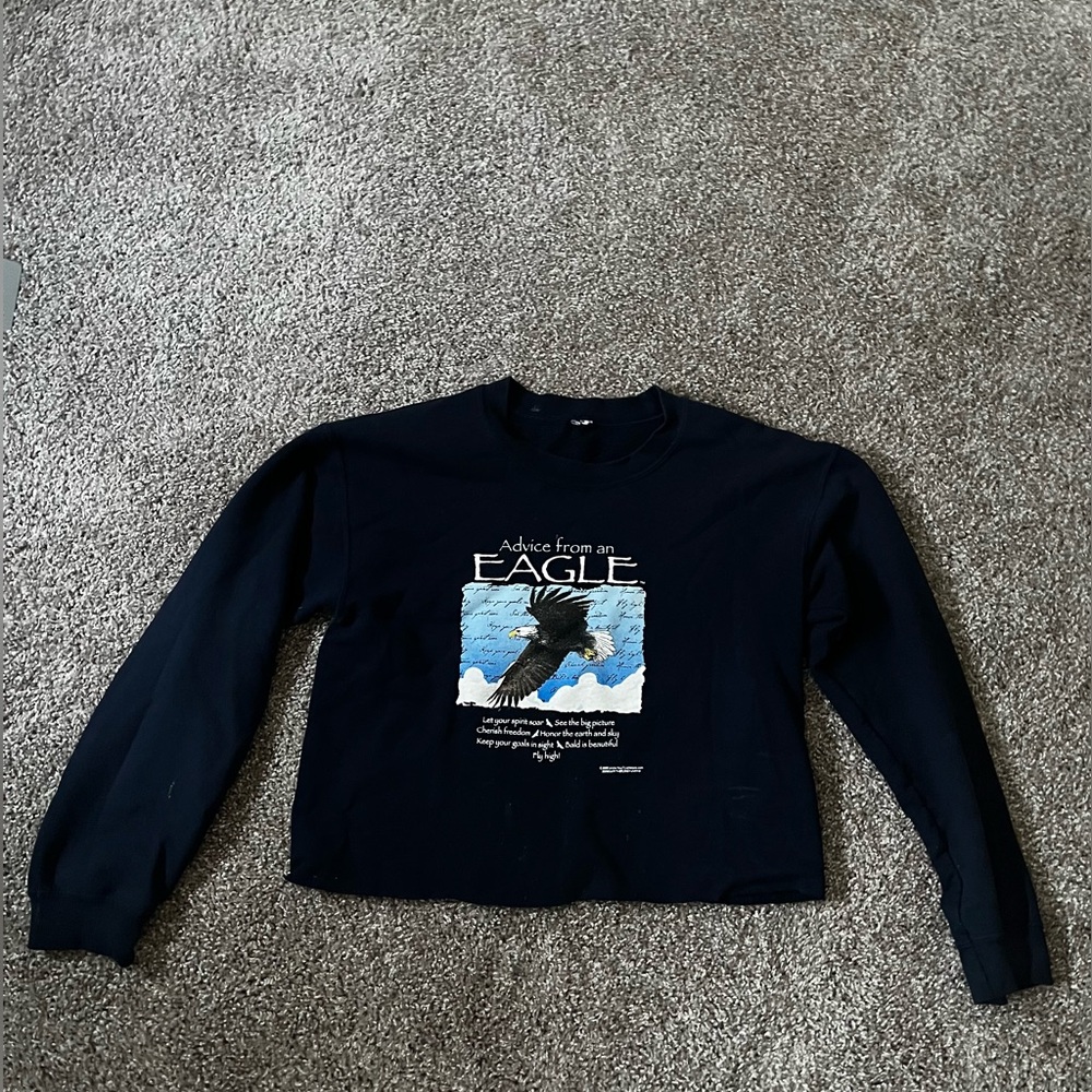 Cropped sweatshirt